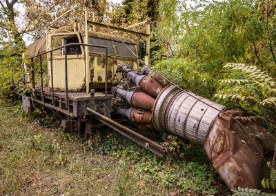 Red Star Train Graveyard Hungary