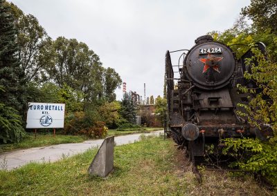 Red Star Train Graveyard Hungary