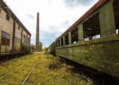 Red Star Train Graveyard Hungary