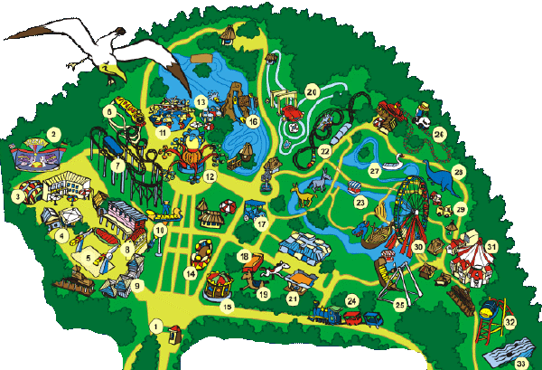 Spreepark Original Map